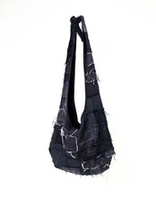 Load image into Gallery viewer, PATCHWORK TSUNO BAG BLACK
