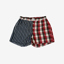 Load image into Gallery viewer, PLAIDED PARACHUTE BOXERS RED/BLACK
