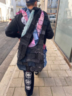 PATCHWORK TSUNO BAG BLACK