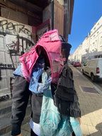 PATCHWORK TSUNO BAG PINK