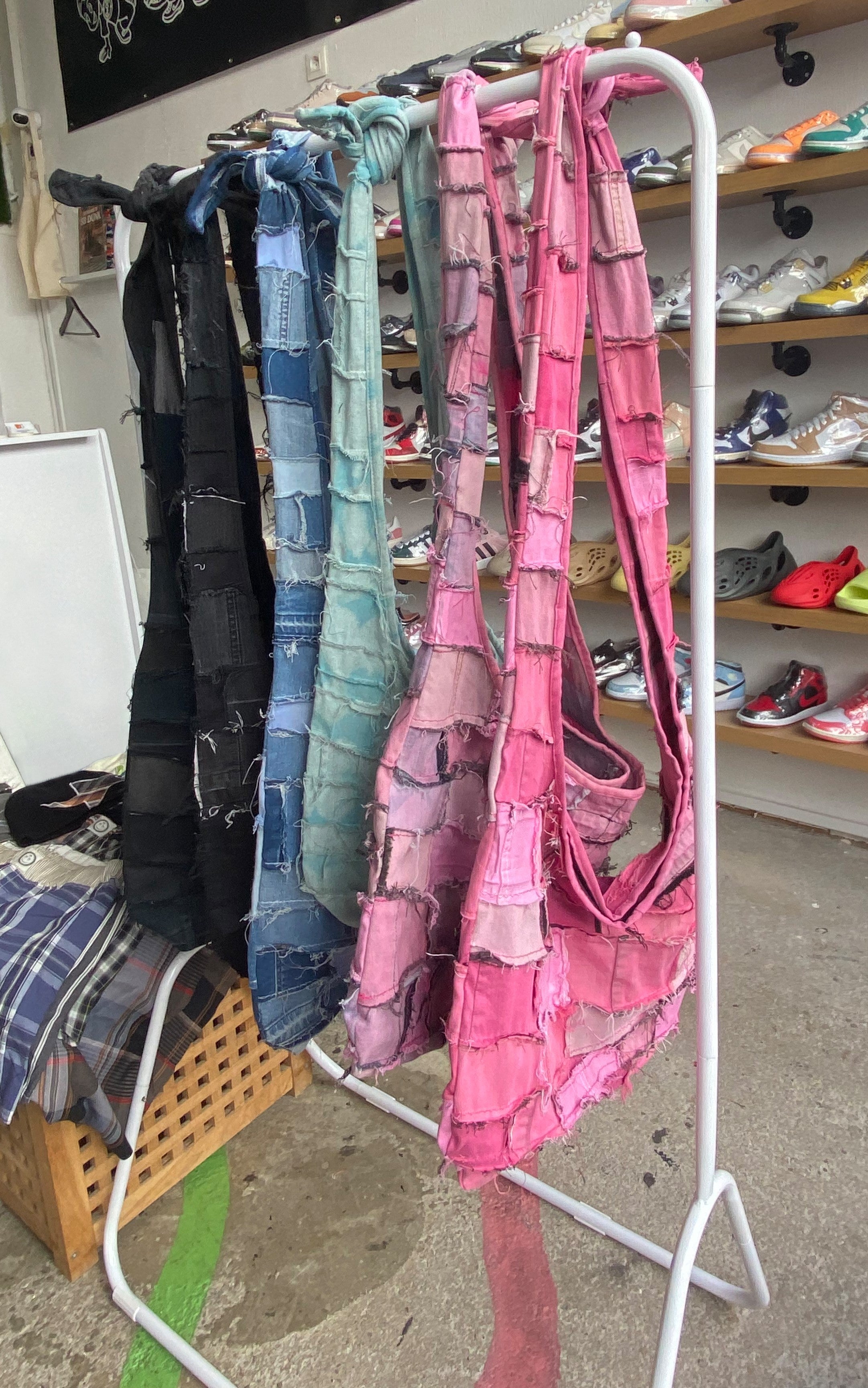 PATCHWORK TSUNO BAG BLUE JEAN