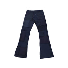 Load image into Gallery viewer, [PANTS] COTTONFLEECE PATCHWORK NAVY
