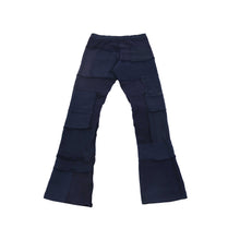 Load image into Gallery viewer, [PANTS] COTTONFLEECE PATCHWORK NAVY

