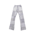 [PANTS] COTTONFLEECE PATCHWORK GREY