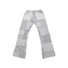 Load image into Gallery viewer, [PANTS] COTTONFLEECE PATCHWORK GREY
