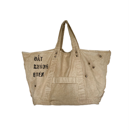 "OMEN BAG" - Utilitarian Studded Carrier Bag