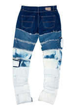 Load image into Gallery viewer, STACKS&amp;POCKETS BLEACH BLUE PANTS
