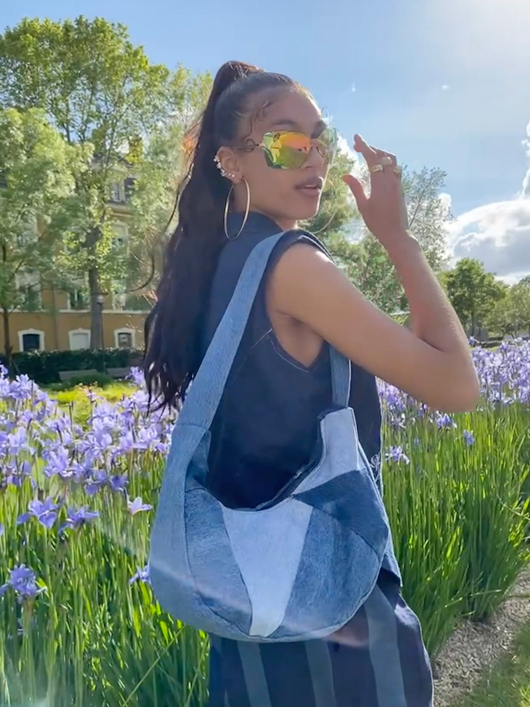 NO WASTE BAG (MEDIUM BLUE)
