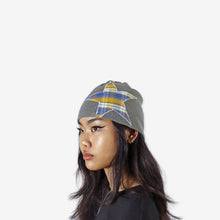 Load image into Gallery viewer, STAR BEANIE GREY/YELLOW
