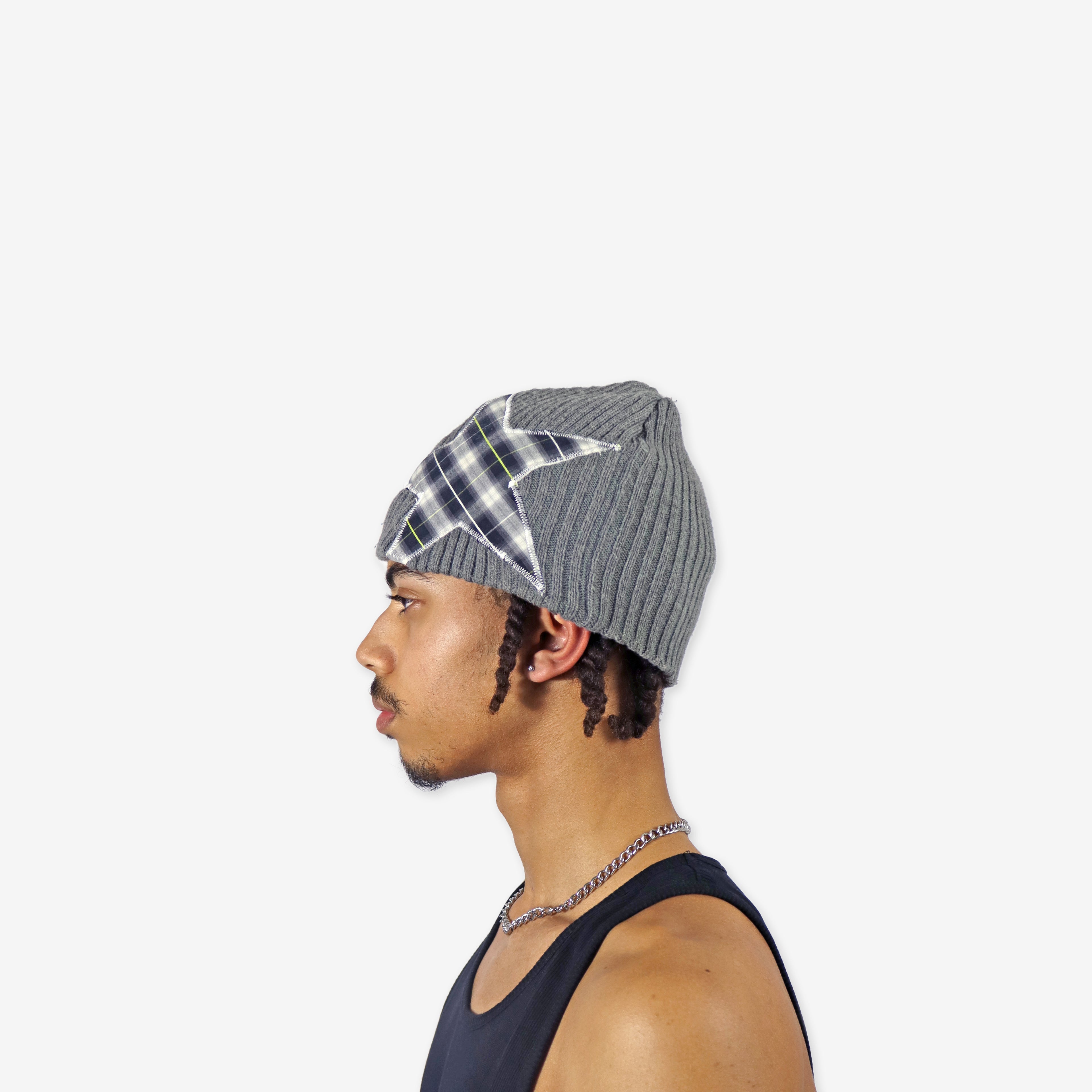 STAR BEANIE GREY/GREY